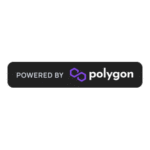 Powered By Polygon MATIC Logo Transparent PNG