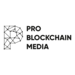 Pro Blockchain Media Logo Transparent PNG