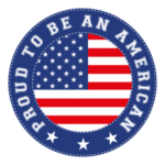 Proud To Be An American Logo Transparent PNG