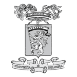 Provincia Di Bologna Grayscale Logo Transparent PNG