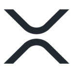 Ripple XRP Symbol Black Logo Transparent PNG