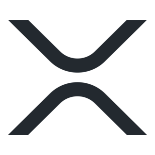 Ripple XRP Symbol Black