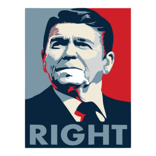 Ronald Reagan Right Poster