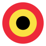 Roundel Of Belgium Logo Transparent PNG