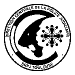 SRPJ Toulouse Police Judiciaire Logo Transparent PNG
