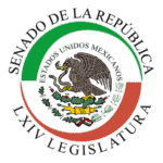 Senado Mexico LXIV Legislatura Logo Transparent PNG