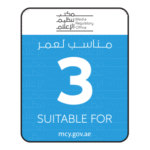 Suitable For Aged 3 And Above Logo Transparent PNG