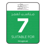 Suitable For Aged 7 And Above Logo Transparent PNG