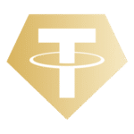 Tether Gold XAUT Logo Transparent PNG