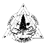 Trinity County California Logo Transparent PNG