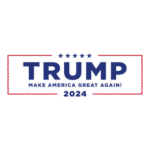 Trump MAGA 2024 Logo Transparent PNG
