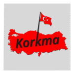 Türk Bayrağı Korkma Logo Transparent PNG
