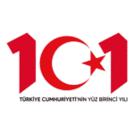 Türkiye Cumhuriyetinin 101 Yılı Logo Transparent PNG