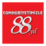 Turkiye Cumhuriyetinin 88 Yili Logo Transparent PNG
