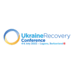 Ukraine Recovery Conference Logo Transparent PNG