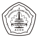 Universitas Serambi Mekkah Hitam Putih Logo Transparent PNG