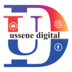 Ussene Digital Logo Transparent PNG