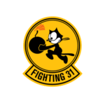 VF 31 Tomcatters Logo Transparent PNG