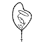 Virgen Rosario Logo Transparent PNG