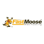 Fast Moose Logo Transparent PNG
