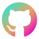 Github Colored Logo Transparent PNG