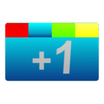 Google 1 Button Logo Transparent PNG