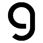 Groq Black Icon Logo Transparent PNG