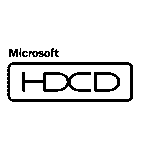 HDCD Logo Transparent PNG