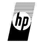 HP Hewlett Packard 1964 Logo Transparent PNG