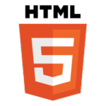 HTML5 With Wordmark Color Logo Transparent PNG