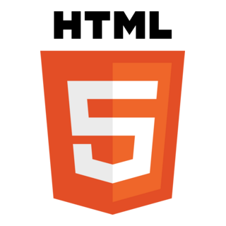 HTML5 With Wordmark Color
