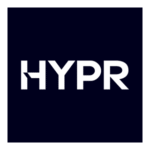 HYPR White Logo Transparent PNG