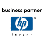 Hewlett Packard Business Partner Logo Transparent PNG