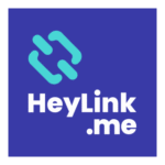 HeyLink.me Logo Transparent PNG