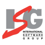 ISG International Software Group Logo Transparent PNG