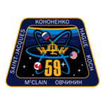 ISS Expedition 59 Logo Transparent PNG