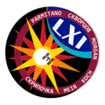 ISS Expedition 61 Logo Transparent PNG