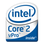 Intel Core 2 Vpro Logo Transparent PNG