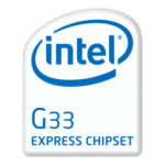 Intel G33 Express Chipset Logo Transparent PNG