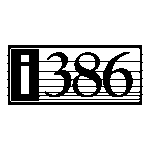 Intel I386 Logo Transparent PNG