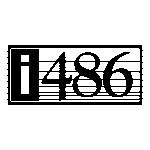 Intel I486 Logo Transparent PNG