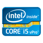 Intel Inside Core I5 Vpro Logo Transparent PNG