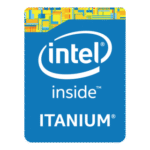 Intel Inside ITANIUM Logo Transparent PNG