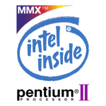 Intel Pentium II MMX Logo Transparent PNG