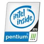 Intel Pentium III Mobile Logo Transparent PNG