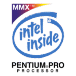 Intel Pentium Pro Logo Transparent PNG