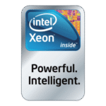 Intel Xeon Inside Powerful Intelligent Logo Transparent PNG
