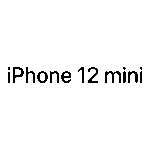 Iphone 12 Mini Logo Transparent PNG