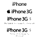 Iphone 3G S Logo Transparent PNG