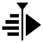 Kdenlive Monochrome Logo Transparent PNG